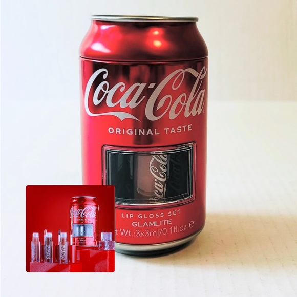 Coca-Cola X Glamlite Lip Gloss Set - Picture 1 of 7